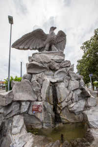 L'Aigle (Water fountain 22), Aigle, Switzerland