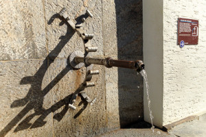 Fountain #1, Quai de la Gare, Balade des Fontaines, Aigle, Switzerland