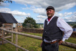 Portrait of an English man, Tiverton, Devon UK