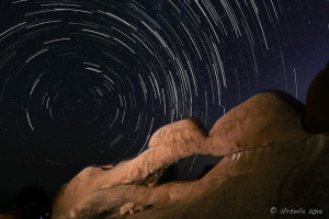 Star Trails on the Bridge