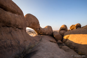 Back of the Rock Bridge, The Spitzkoppe, Namibia
