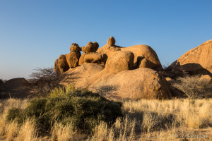 Rock formations, Spitzkoppe, Namibia