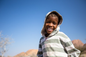 Young Damara Girl, Spitzkoppe, Namibia