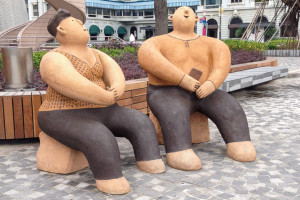 Happy Folks II (Man) by Rosanna Li Wei-han