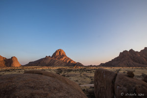 The Spitzkoppe in early morning Light, Namibia