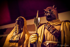 Tusken Raiders, Star Wars and the Power of Costume exhibit in the EMP, Seattle