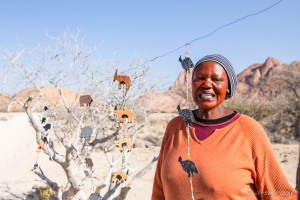 Damara Woman, Spitzkoppe, Namibia