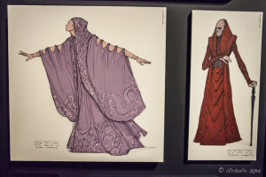 Sang Jun Lee Costume Sketches, Star Wars and the Power of Costume exhibit in the EMP, Seattle