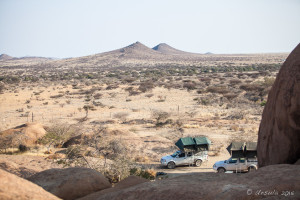 Plains around the Spitzkoppe, Namib Desert, Namibia