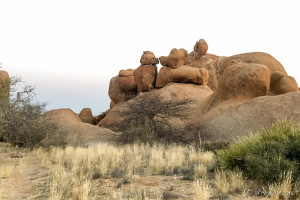 Rocky formations around Spitzkoppe, Namib Desert (iPhone6), Namibia