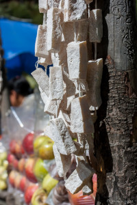 Bhutanese Churpi or Chugui on strings.