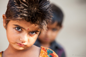Rajasthani Girl, Khuri Village