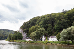 Danube Gorge from the river, Bavaria