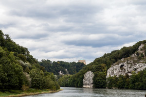 Danube Gorge from the river, Bavaria