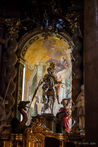 St George and the Dragon, Weltenburg Abbey, Bavaria