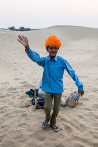 Dancing Boy in a turban, Thar Desert Rajasthan