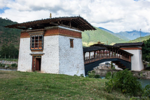 Punakha Dzong Entry bridge, Bhutan