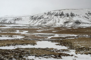 A snowy landscape, Golden Circle Tour, Iceland