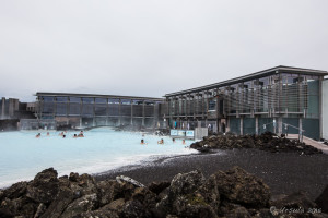 Blue Lagoon and Visitors' Building, Grindavík Iceland
