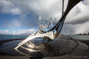 Sun Voyager Sólfar by Jón Gunnar Árnason, Reykjavik