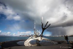 Sun Voyager Sólfar by Jón Gunnar Árnason, Reykjavik