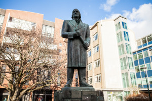 Sculpture of Skúli Magnússon, Reykjavik