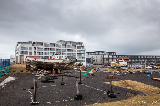 Boat on the Reykjavík dry-Docks