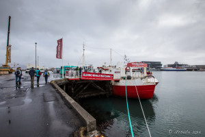 Boats on the old Reykjavík