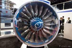 Boeing Motor in motion, Singapore Airshow 2016