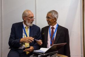 Too men in business suits,