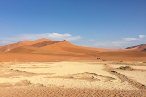 Dunes at the entrance near Deadvlei, Namibia