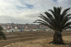 Low-Cost Housing outside Wallis Bay, Namibia