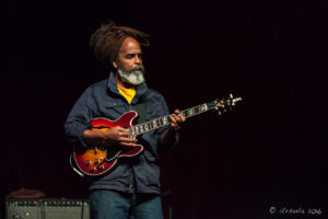 Melvin Glover of The Wailers on guitar, Byron Bay Bluesfest 2016