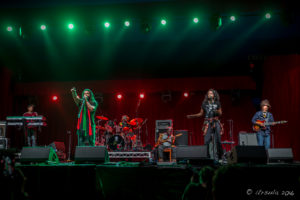 The Wailers on stage, Byron Bay Bluesfest 2016