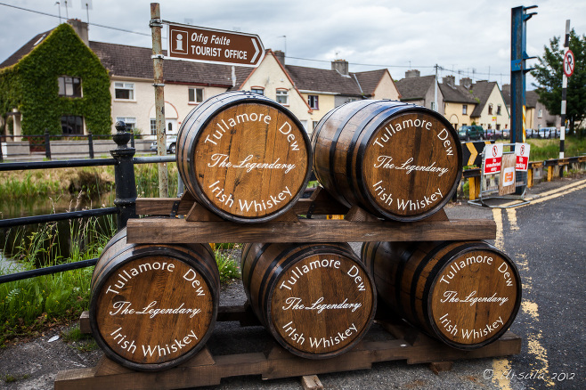 Tullamore Dew Barrels, The Grand Canal, Tullamore Co Offaly Ireland