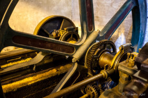 Steam Engine parts, Kilbeggan Distillery, County Westmeath, Ireland