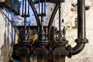 Old Distillery Machinery, Kilbeggan Distillery, County Westmeath, Ireland