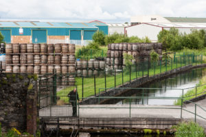 Outdoor view, Kilbeggan Distillery, County Westmeath, Ireland