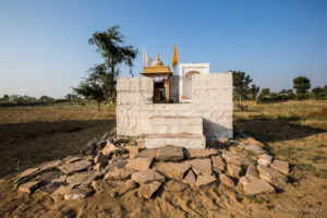 Shrine in the Fields, Thar Desert village, India