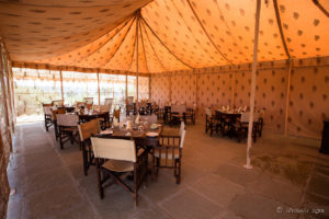 Dining Tent, Manvar Desert Camp, Rajasthan, India