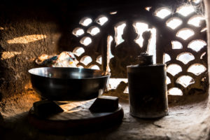 Kitchen, Khiyasariya village, India