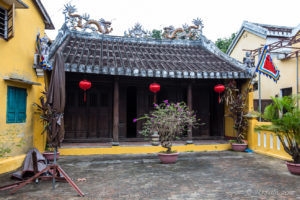 Inside the Dinh Cam Pho Communal House, Hoi An Old Town, Vietnam