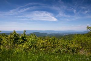 Skyline Drive views, Mile 75, Shenandoah National Park VA