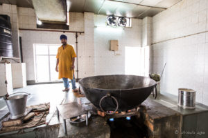 In the Kitchen of Gurudwara Sis Ganj Sahib, Chandni Chowk, Old Delhi