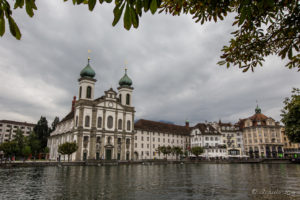 Jesuitenkirche, the Jesuit Church, Lucerne Switzerland.