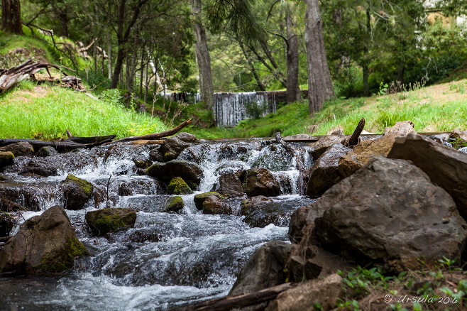 Waterfall on the Jenolan River, NSW Australia