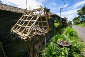 Offering House, Bali roadside, Gianyar