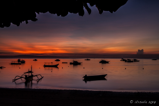 Morning on Sanur Beach, Bali