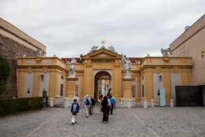 Main Entrance to Melk Abbey, Austria