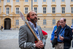 Portrait of an Austrian guid, Melk Abbey